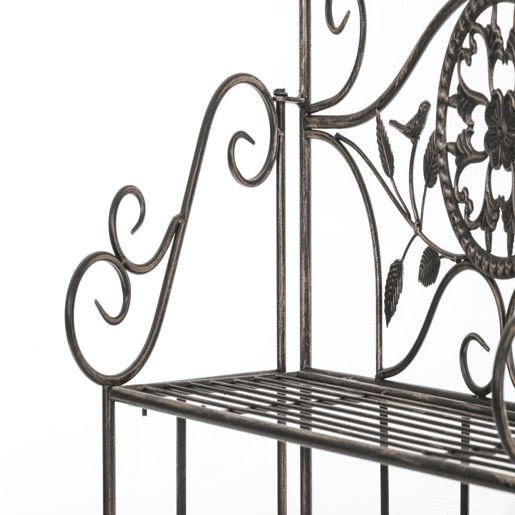 Estanteria para plantas Flora Metal Bronce 32X66X175 cm