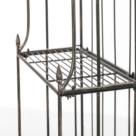 Estanteria para plantas Flora Metal Bronce 32X66X175 cm