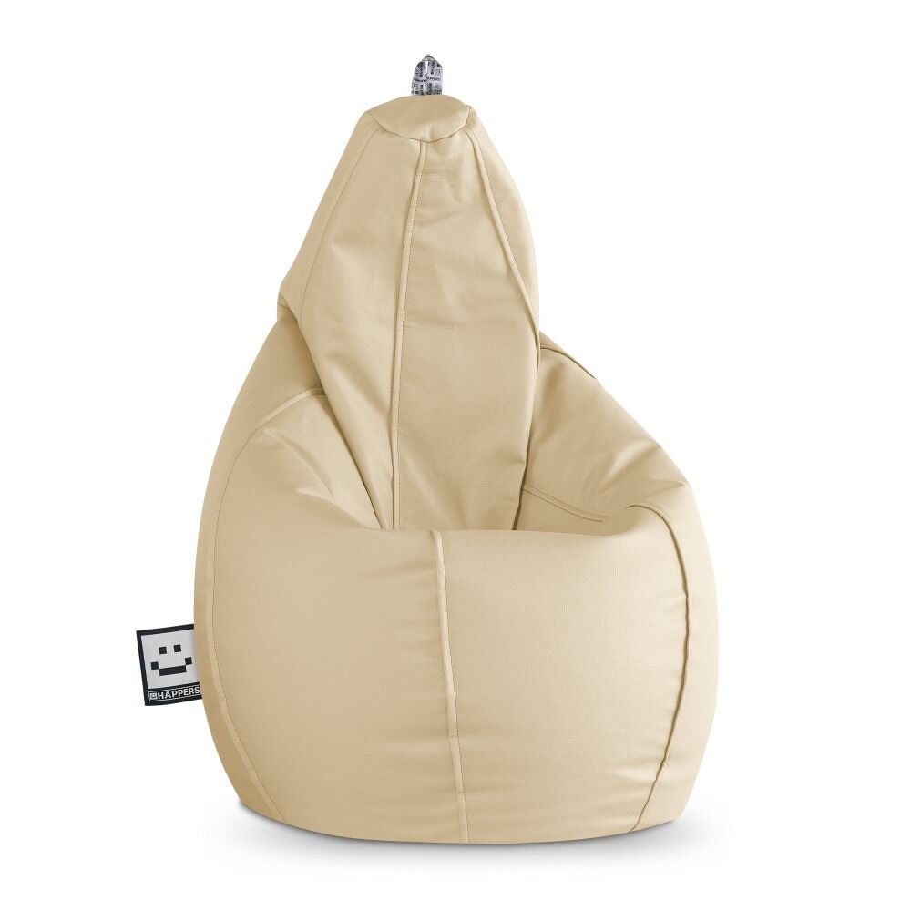 Puff Pera Polipiel Happers XL HAPPERS Crema
