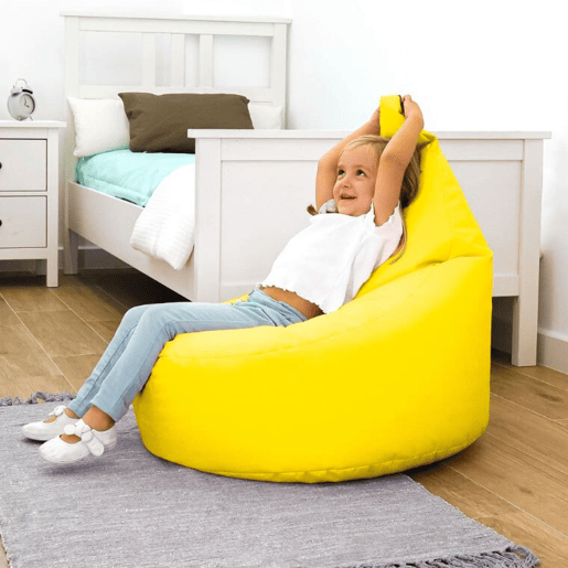 Poltrona estofada em couro sintético para interiores Infantil HAPPERS