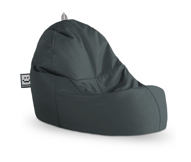 Puff lounge polipiel indoor gris happers happers