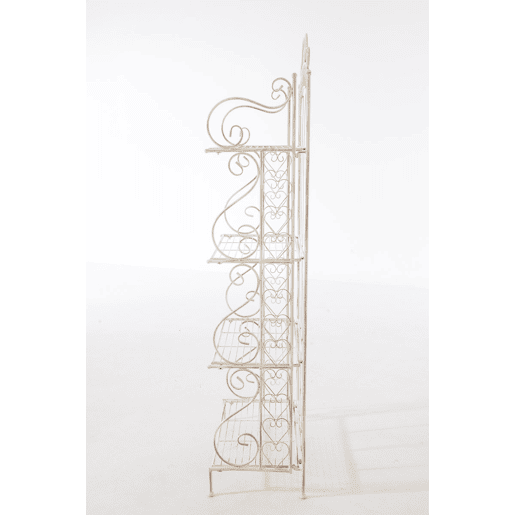 Estantería Antje Metal Crema antiguo 33X61X153 cm