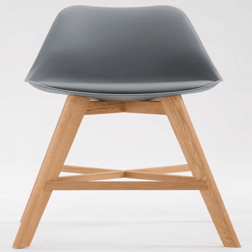 Set De 2 Taburetes Cannes ~ Asiento En Polipropileno Plástico Gris 56X48X112 cm