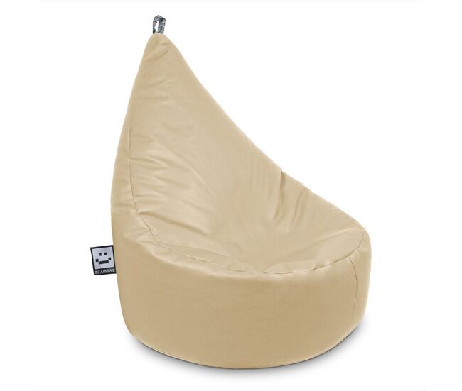 Puff butaca polipiel crudo happers xl xl happers