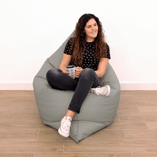Big Puff Leatherette Interior Light Grey Happers HAPPERS