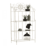 Estanteria para plantas Flora Metal Crema antiguo 32X66X175 cm