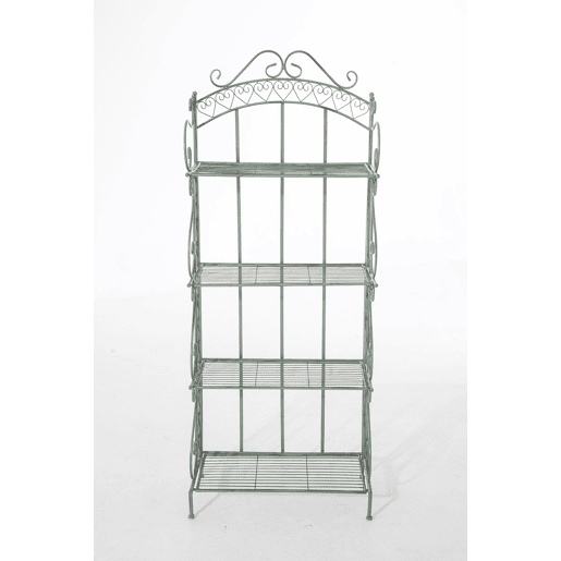 Estantería Antje Metal Verde antiguo 33X61X153 cm