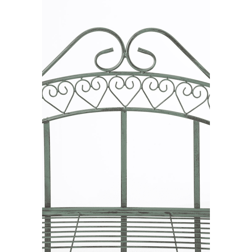 Estantería Antje Metal Verde antiguo 33X61X153 cm