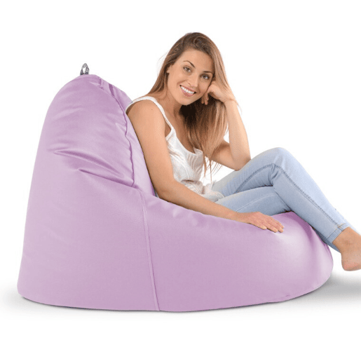 Puff Lounge Leatherette interior Malva Happers HAPPERS Puff Lounge Leatherette interior Malva Happers HAPPERS