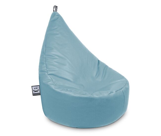 Puff butaca polipiel azul cielo happers xl xl happers