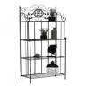 Estanteria para plantas Flora Metal Negro 32X66X175 cm