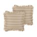 Beliani Cojín decorativo CIRSIUM Beliani Cojín decorativo CIRSIUM Beige