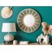 Beliani Espejo decorativo HANUA Beliani Espejo decorativo HANUA Natural