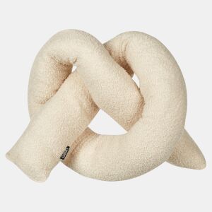 Almofada decorativa GLADIOLUS Bouclé 172 x 14 cm Creme Sólido