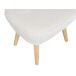 Beliani Sillón TUMBA Beliani Sillón TUMBA Blanco