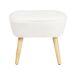 Beliani Sillón TUMBA Beliani Sillón TUMBA Blanco