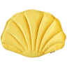 Almofada decorativa CONSOLIDA Veludo 47 x 35 cm Amarelo Sólido