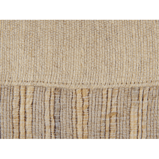 Conjunto de 2 almofadas decorativas LUINA Juta 30 x 70 cm Creme Sólido