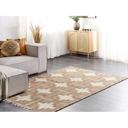 Tapete KONURTAY Creme 160 x 230 cm Juta