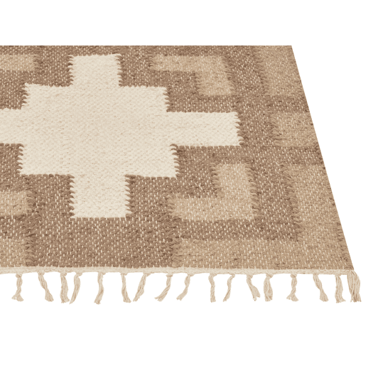 Tapete KONURTAY Creme 160 x 230 cm Juta