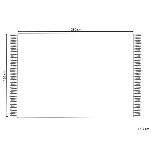 Tapete KONURTAY Creme 160 x 230 cm Juta