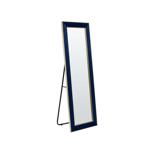 Espelho de pé LAUTREC 150 cm Veludo Azul marinho