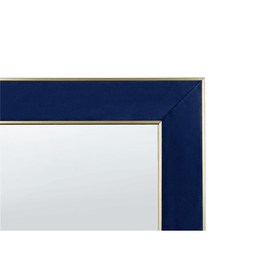 Espelho de pé LAUTREC 150 cm Veludo Azul marinho