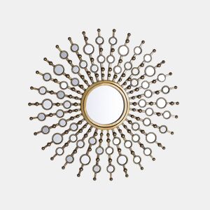 Espelho BLOIS 70 cm 70 cm Metal Dourado