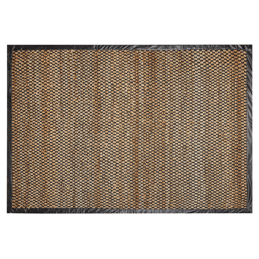 Tapete GERCE Preto 140 x 200 cm Juta