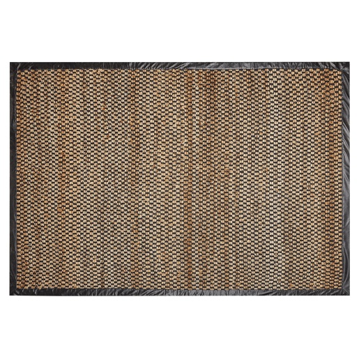 Tapete GERCE Preto 140 x 200 cm Juta