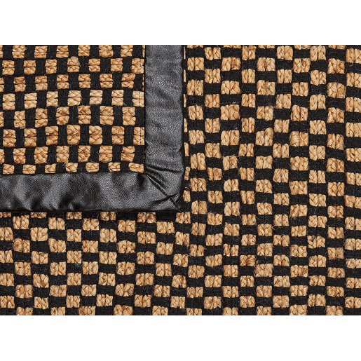 Tapete GERCE Preto 140 x 200 cm Juta