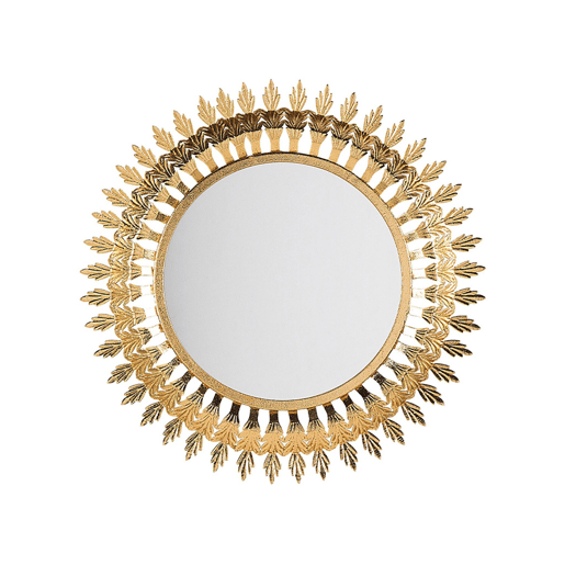 Espelho VOREY 60 cm 60 cm Metal Dourado