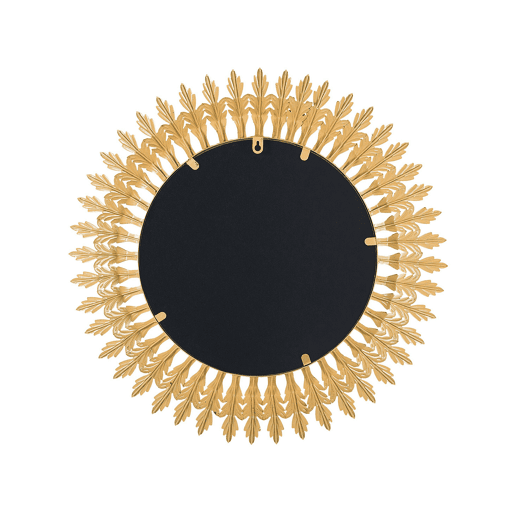 Espelho VOREY 60 cm 60 cm Metal Dourado