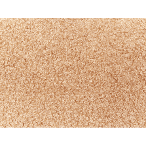 Conjunto de 2 almofadas decorativas GLADIOLUS Bouclé 172 x 14 cm Castanho claro Sólido