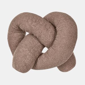Almofada decorativa GLADIOLUS Bouclé 172 x 14 cm Castanho Sólido