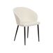 Beliani Silla de comedor MASON Beliani Silla de comedor MASON Blanco/ Beige