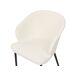 Beliani Silla de comedor MASON Beliani Silla de comedor MASON Blanco/ Beige