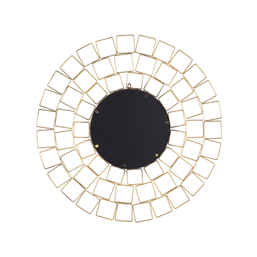 Espelho LABRIT 90 cm 90 cm Metal Dourado