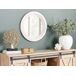 Beliani Espejo decorativo DELICIAS Beliani Espejo decorativo DELICIAS Blanco/ Beige