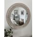 Beliani Espejo decorativo DELICIAS Beliani Espejo decorativo DELICIAS Blanco/ Beige