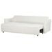Beliani Sofá cama Bouclé KRAMA Beliani Sofá cama Bouclé KRAMA Blanco/ Beige