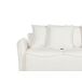 Beliani Sofá cama Bouclé KRAMA Beliani Sofá cama Bouclé KRAMA Blanco/ Beige