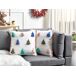 Beliani Cojín decorativo SKIMMIA Beliani Cojín decorativo SKIMMIA Blanco