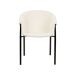 Beliani Silla de comedor AMES Beliani Silla de comedor AMES Blanco/ Beige