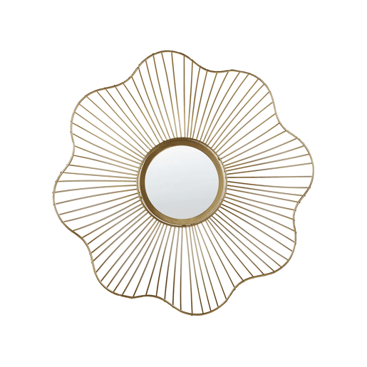 Espelho SENS 40 cm 40 cm Metal Dourado