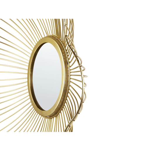 Espelho SENS 40 cm 40 cm Metal Dourado