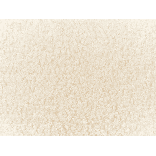 Conjunto de 2 almofadas decorativas GLADIOLUS Bouclé 172 x 14 cm Creme Sólido