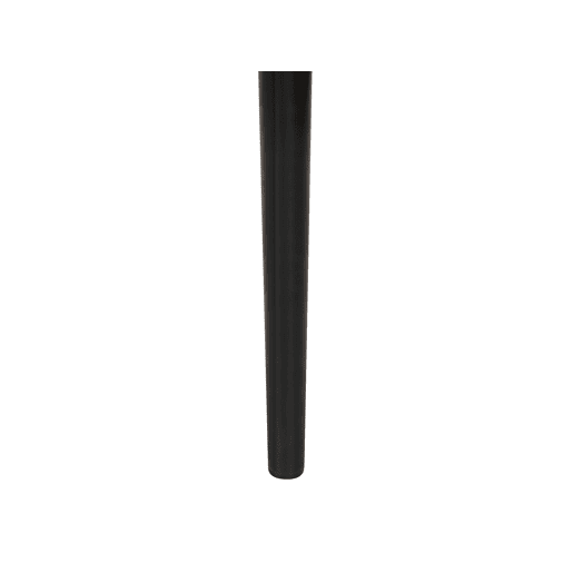 Conjunto de 2 cadeiras de jantar CORNELL Metal Preto