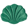Almofada decorativa CONSOLIDA Veludo 47 x 35 cm Verde esmeralda Sólido