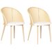 Beliani Silla de comedor CORNELL Beliani Silla de comedor CORNELL Beige